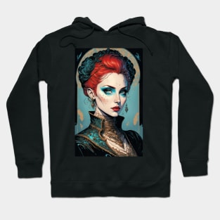 Crimson Queen - Lady Vampire Hoodie